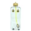 RC Fuel Tank Transparent Plastic Bottle 260/360/500/700/1000/1500 ML/CC CNC Aluminum Alloy for Gas and Nitro Airplane Model(700cc) view 1