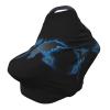 ZhanMg World Map Stroller Chair Nursing Top Cover - Privacy Canopy for Newborns and New Moms, Perfect for High Chair, Black view 1