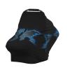 ZhanMg World Map Stroller Chair Nursing Top Cover - Privacy Canopy for Newborns and New Moms, Perfect for High Chair, Black view 3