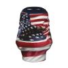 ZhanMg Firefighter American Flag Stroller Chair Nursing Top Cover - Privacy Canopy for Newborns and New Moms, Perfect for High Chair, Black view 2
