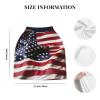 ZhanMg Firefighter American Flag Stroller Chair Nursing Top Cover - Privacy Canopy for Newborns and New Moms, Perfect for High Chair, Black view 4