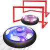 Ancesfun Kids Toys Hover Soccer Ball (Set of 2) with LED Lights and Foam Bumper for Age 3 4 5 6 7 8-16 Year Old Boys Girls, Rechargeable Air Powered Hover Balls with 2 Goals for Indoor Outdoor Game view 1