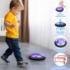 Ancesfun Kids Toys Hover Soccer Ball (Set of 2) with LED Lights and Foam Bumper for Age 3 4 5 6 7 8-16 Year Old Boys Girls, Rechargeable Air Powered Hover Balls with 2 Goals for Indoor Outdoor Game view 2