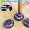 Ancesfun Kids Toys Hover Soccer Ball (Set of 2) with LED Lights and Foam Bumper for Age 3 4 5 6 7 8-16 Year Old Boys Girls, Rechargeable Air Powered Hover Balls with 2 Goals for Indoor Outdoor Game view 3
