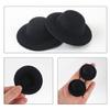 ASUNFO 12 Pcs Mini Top Hat for Craft Plush Top Hat Miniature Headwear DIY Supplies 1.6" Black view 3