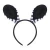 ABEHIK Princess Girls Jungle Animal Themed Costume for Toddler Tutu Outfits Birthday Christmas Halloween Party Carnival Fairy Fancy Dress Up Clothes with Headband Tails Black Zebras 7-8 Years view 4
