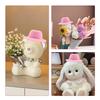 ASUNFO 12 Pcs Mini Hat Small Top Hats for Party Craft Miniature Hats 3.9" Pink view 4