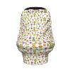 ZhanMg Banana Strawberry Pineapple Stroller Chair Nursing Top Cover - Privacy Canopy for Newborns and New Moms, Perfect for High Chair, Black view 2