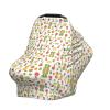 ZhanMg Banana Strawberry Pineapple Stroller Chair Nursing Top Cover - Privacy Canopy for Newborns and New Moms, Perfect for High Chair, Black view 3