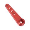MECCANIXITY 2 Pcs Aluminum Servo Horn Long 25T Steering Arm 37mm Length Black & Red Suitable for DIY RC Car/Boat/AirplanesBoat Model Accessories view 4