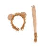 ABEHIK Princess Girls Jungle Animal Themed Costume for Toddler Girl Tutu Outfits Birthday Christmas Halloween Party Carnival Fairy Fancy Dress Up Clothes with Headband Tails Lion 9-10 Years view 3