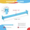 SUNSHINE FARMRE 16.5 Inch Monkey Bars Kit Playground Monkey Bar Ladder Rungs for Backyard Indoor Outdoor Kids Metal Monkey Bars Swing Set Playset Accessories (Blue, 12 Pcs) view 2