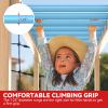 SUNSHINE FARMRE 16.5 Inch Monkey Bars Kit Playground Monkey Bar Ladder Rungs for Backyard Indoor Outdoor Kids Metal Monkey Bars Swing Set Playset Accessories (Blue, 12 Pcs) view 4