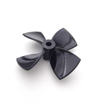 1PC RC Boat Propeller 4 Blades 60mm 70mm 80mm PC Prop 5mm Shaft for RC Boat Tug Bait Fishing Boat Propeller(1PC D80mm Right Hand)