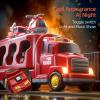 Beby Buty 5 in 1 Fire Truck Cars for Toddlers 3-5, Boy Car Truck Toys with Light Sound, Birthday Gifts for 3 4 5 6 Year Old Boy view 2