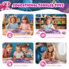 Magnetic Jigsaw Puzzles for Toddlers Kids 3-8 Girls,(3 36-Pieces) Travel Puzzles Toys for Kids Ages 4-6,Take-Along Car Airplane Road Trip Activities Game for 3 4 5 6 7 8 Year Old Birthday Gift,Mermaid view 3