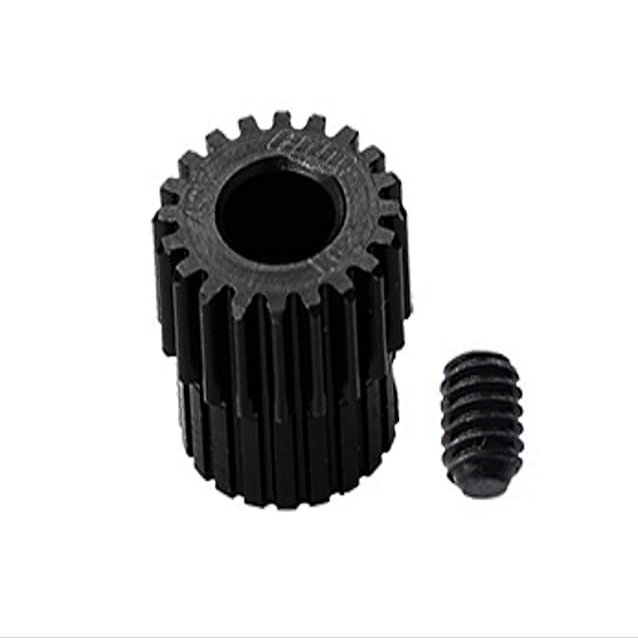 #45 Steel Motor Gear 20T (48 Pitch, Module: 0.5mm, Motor Tooth Diameter: 5mm) for R/C Car Upgrade Parts