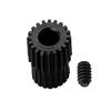 #45 Steel Motor Gear 20T (48 Pitch, Module: 0.5mm, Motor Tooth Diameter: 5mm) for R/C Car Upgrade Parts view 1