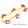 Sunicon Legged Fixed Belt, Legged Band Elastic Outdoor Teamwork Playings Game Walk Interactive Toys (6-person leggings (1 pair)) view 2