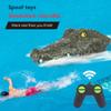 GoolRC RC Boat 2.4GHz Remote Control Crocodile Head Boat for Pools and Lakes, High Simulation Alligator Head RC Boats with 2 Batteries view 3