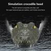 GoolRC RC Boat 2.4GHz Remote Control Crocodile Head Boat for Pools and Lakes, High Simulation Alligator Head RC Boats with 2 Batteries view 4