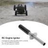 BONKZEBU Glow Plug Ignitor Kit, Aluminum Alloy RC Starter with N3 Hot Spark Glow Plug for RC Oil Powered Car Ship Engine - Black view 2