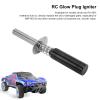 BONKZEBU Glow Plug Ignitor Kit, Aluminum Alloy RC Starter with N3 Hot Spark Glow Plug for RC Oil Powered Car Ship Engine - Black view 3