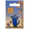 Pawprint Family | Bill Character Enamel Pin Badge | Julia Donaldson and Axel Scheffler's The Smeds and the Smoos Official Merchandise, Nickel view 3