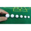 KAIXINXIN 5pcs Ball Casino Game Replacement Ball Acrylic Ball, 12mm, white view 4