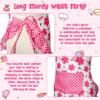R HORSE Kid Apron and Chef Hat Set - 2Pcs Adjustable Children Pink Flower Kitchen Toddler Apron for Girls, Role Play Chef Toy Cooking Baking Painting and Training Kits Kid Funny Cooking Birthday Gift view 4