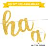 BEISHIDA Gold Happy Sweet 16 Birthday Banner, Pre-Strung Glitter Happy 16 Birthday Decoration for GirlsHappy 16th Birthday Sign for Women, Girls view 2