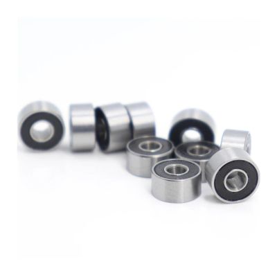 AGJPXFR 693RS Bearing ABEC-3 (10 PCS) 3 * 8 * 4 Mm ABEC-3 Hobby Electric RC Car Truck 693 RS 2RS Ball Bearings 693-2RS Black Sealed