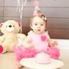Agvgaza Bear 1st Birthday Hat for Boys & Girls - First Party Hat, Cute Twin Bear Theme for Baby Showers & Birthday Decorations (Pink) view 4