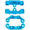 Aluminum Alloy Steering Assembly w/Bearings & Aluminum Alloy Upper & Lower Aluminum Suspension Arm Mount Fixed Holder & Aluminum Adjustable Motor Mount Plate view 4