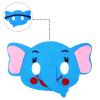 Jtnohx Felt Animal Masks, 10 Pcs Halloween Mask, Animal Costume for Birthday Party Supplies (Elephant Mask) view 3