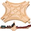CroBlissful Wooden Train Track Accessories, Forked Wooden Train Tracks Expansion Multi Way Switch Track for Most Major Brand Railway Set view 1