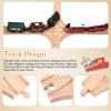 CroBlissful Wooden Train Track Accessories, Forked Wooden Train Tracks Expansion Multi Way Switch Track for Most Major Brand Railway Set view 3
