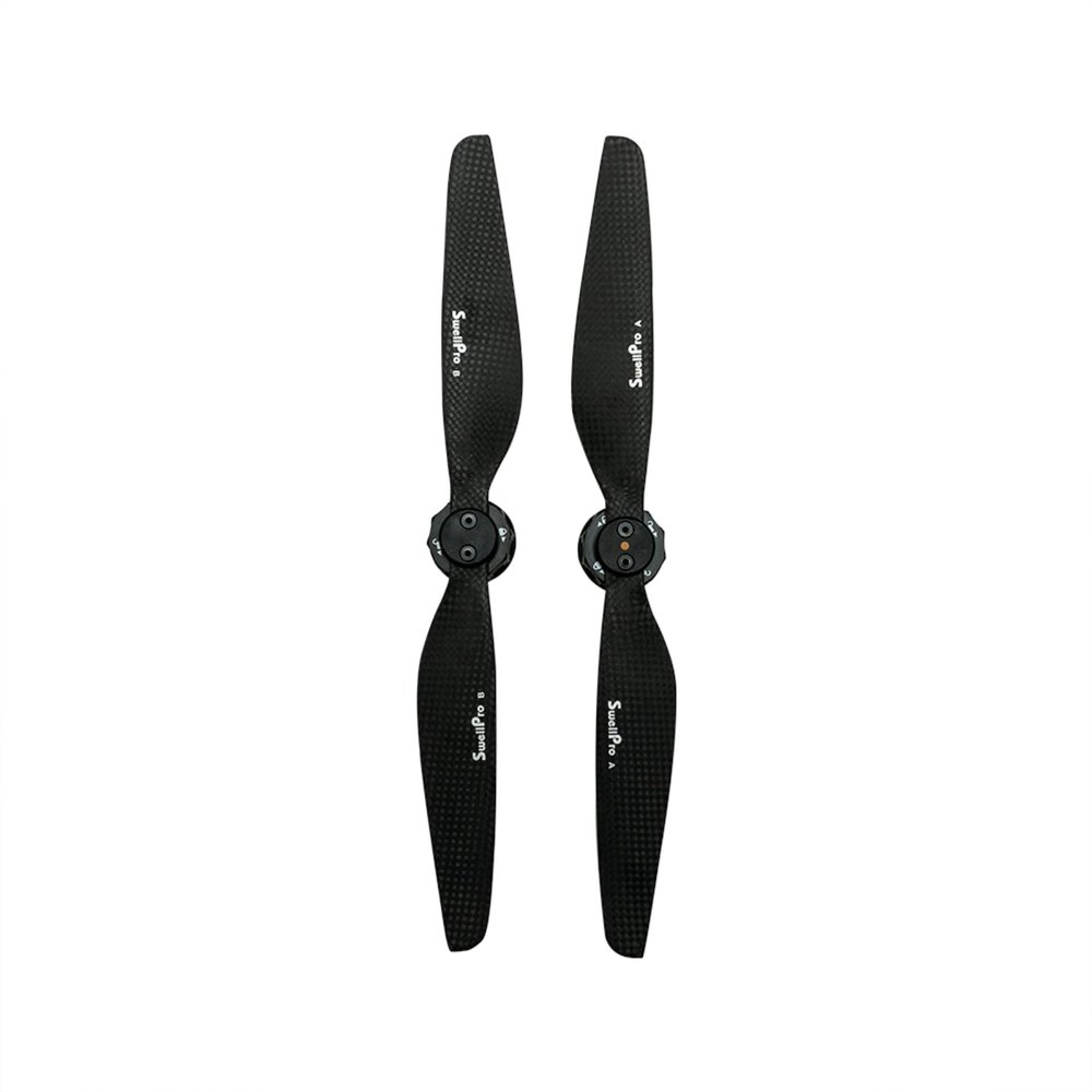 1 Pair SwellPro FD3/FD1+ Drone Propellers (1CW+1CCW), Quick Release Carbon Fiber Blades Compatible with Fisherman FD3 and FD1+ Fishing Drone