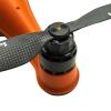 1 Pair SwellPro FD3/FD1+ Drone Propellers (1CW+1CCW), Quick Release Carbon Fiber Blades Compatible with Fisherman FD3 and FD1+ Fishing Drone view 2