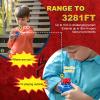 AZYFEI Spider Walkie Talkies for Kids - 2 Way Radios Toys for Boys & Girls Ages 3-12 - Long Range, 3 Channels - Outdoor Adventure, Camping, Hiking Gifts Birthday Gifts Christmas Stocking Stuffers view 2