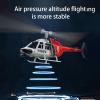 Authticar C138 Remote Control Helicopter, Bell206 Helicopter 2.4GHz 4CH Single Propeller Aileron RC Aircraft One Click Roll Takeoff and Landing Six-axis Gyroscope, Air Pressure Setting view 4