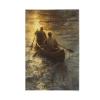 Jigsaw Puzzle 1000 Pieces for Adults Two Men Rowing Canoe on River Wood Puzzles Educational Brain 21220589 view 1