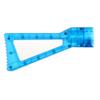 WORKERMOD ABS Plastic Shoulder Stock Kits for Nerf Elite Modulus Series and Worker Blasters Toy (Blue Clear) view 1