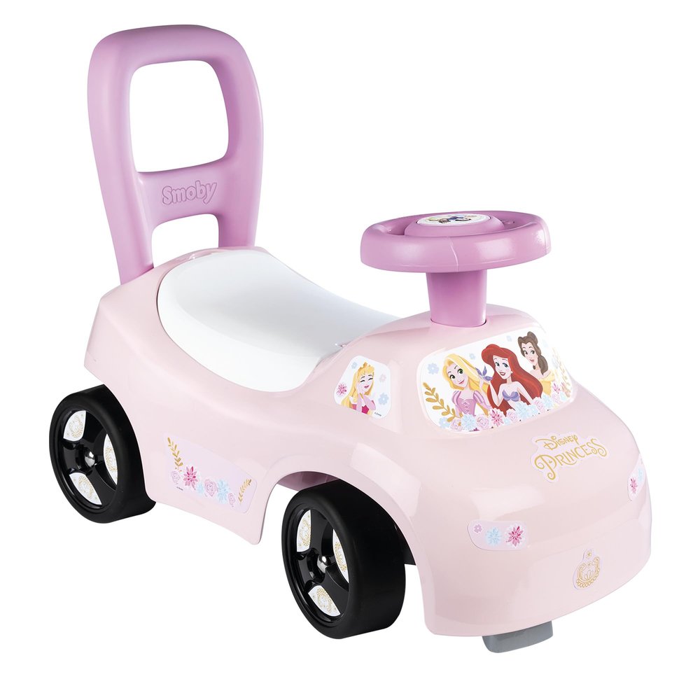 Smoby - Disney Princesses - Riding - Walker Function - Handlebar - Toy Box - From 10 months - Made in France