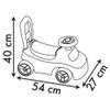 Smoby - Disney Princesses - Riding - Walker Function - Handlebar - Toy Box - From 10 months - Made in France view 3