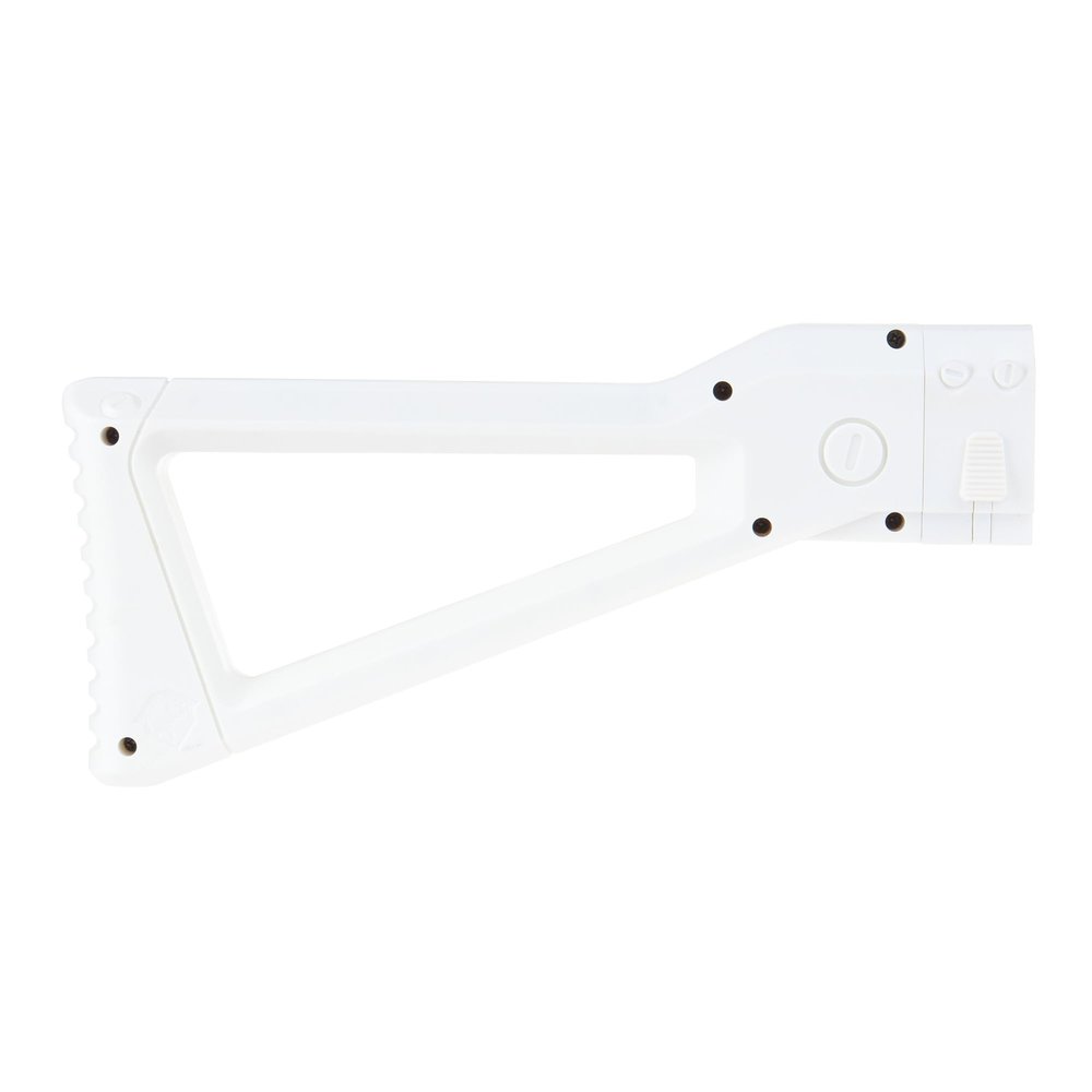 WORKERMOD ABS Plastic Shoulder Stock Kits for Nerf Elite Modulus Series and Worker Blasters Toy (White)