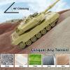JECAURS RC Battle Tank Set 1/28 Scale Remote Control Tank with Infrared Shoot, Sounds, Lights, M1A2 Abrams & WW2 German Tiger Army Tanks Military Toy for Kids Aged 6 to 12 view 4