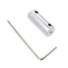 1PC Metal Coupling 3mm 3.175mm 1/8" 4mm 5mm 6mm Shaft Joint Adapter Connector for RC Boat Marine Mono RC Car(3.175mm to 4.0mm) view 1