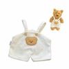LICHADUOLE Doll Clothes,Bartholomew Bear Clothes,Clothes for Teddy Bear,10-12 inch Doll can be Worn,Clothes only Without Doll.(Includes 1 Doll Jumpsuit) view 1