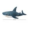 39.5-inch Plush Shark Toy Pillow, Giant Shark Stuffed Animal,Soft Shark Cushion Pillow Shark Plush Pillows,Chubby Stuffed Shark Toy - Children s Boys and Girls Room Decoration Bedtime Gift (Blue) view 2
